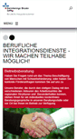 Mobile Screenshot of berufliche-integrationsdienste.de